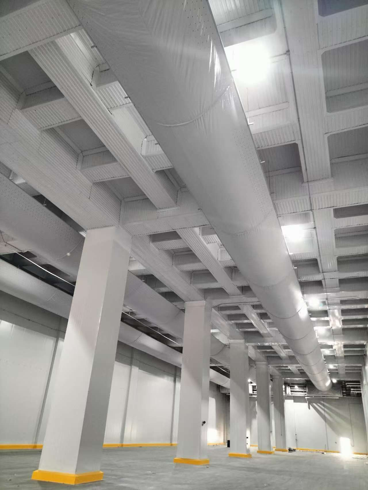 米希织物风管助力拉美物流枢纽打造冷库高标准