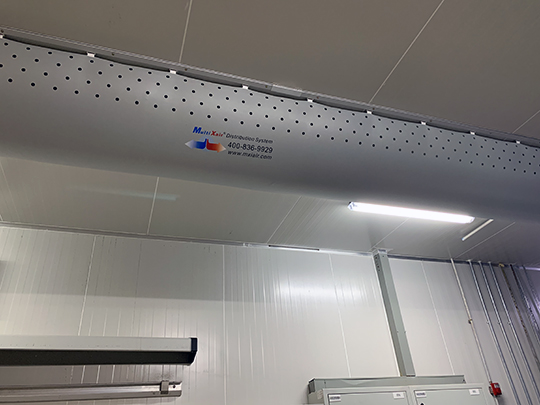 援疆新篇章，MX织物风管助力新疆冷链发展