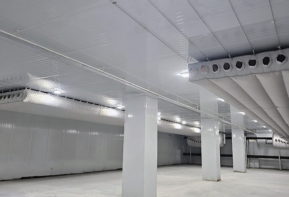 援疆新篇章，MX织物风管助力新疆冷链发展